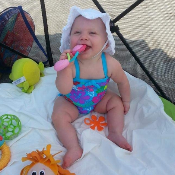 OP One Piece Swim Suit - Picture 4 of 4